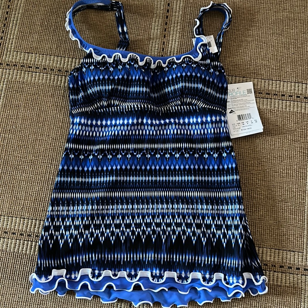 NWT PROFILE BY GOTTEX SWIM TOP